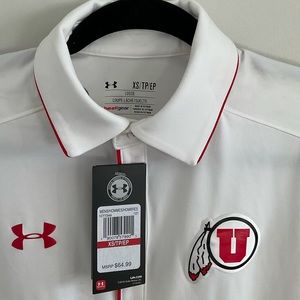 Under Armour White Utes Polo (XS)